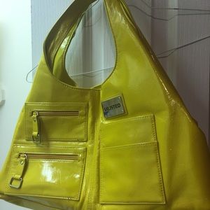Yellow unlisted purse
